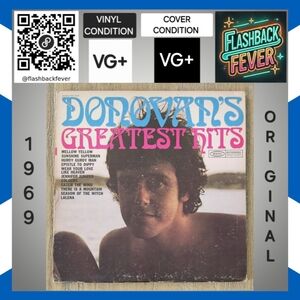 DONOVAN•Donovan's Greatest Hits•1969 US (#BXN 26439)•Santa Maria Pressing